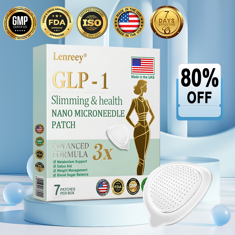 【Last Day Promotion 60% OFF💥】Lenreey® NIDDK-Tirzepatide Slimming & health NANO MICRONEEDLE PATCH🇺🇸👨‍⚕️（Zero Pain, 24/7 Release | Lose 20lbs FAST | 90% Sugar Drop | ）💥
