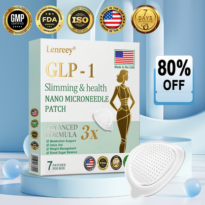 【Last Day Promotion 60% OFF💥】Lenreey® NIDDK-Tirzepatide Slimming & health NANO MICRONEEDLE PATCH🇺🇸👨‍⚕️（Zero Pain, 24/7 Release | Lose 20lbs FAST | 90% Sugar Drop | ）💥