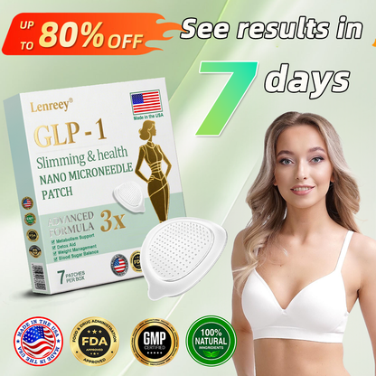 【Last Day Promotion 60% OFF🔥】Lenreey® NIDDK-Tirzepatide Slimming & health NANO MICRONEEDLE PATCH🇺🇸👨‍⚕️（Zero Pain, 24/7 Release | Lose 20lbs FAST | 90% Sugar Drop | ）🔥🎁