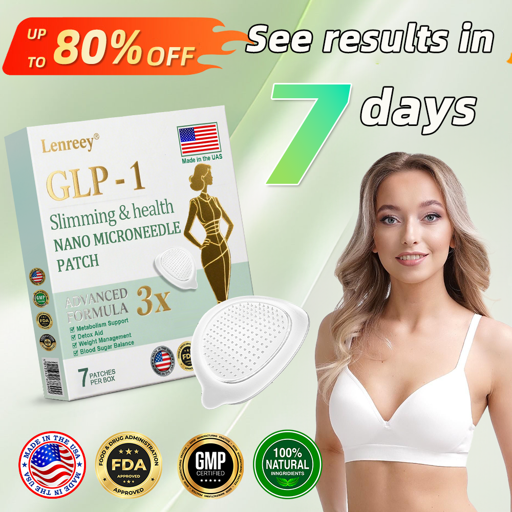【Last Day Promotion 60% OFF💥】Lenreey® NIDDK-Tirzepatide Slimming & health NANO MICRONEEDLE PATCH🇺🇸👨‍⚕️（Zero Pain, 24/7 Release | Lose 20lbs FAST | 90% Sugar Drop | ）💥